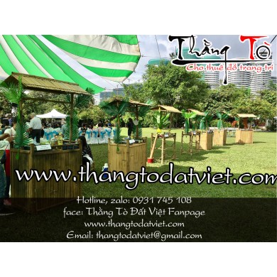 cho thuê quầy tre3